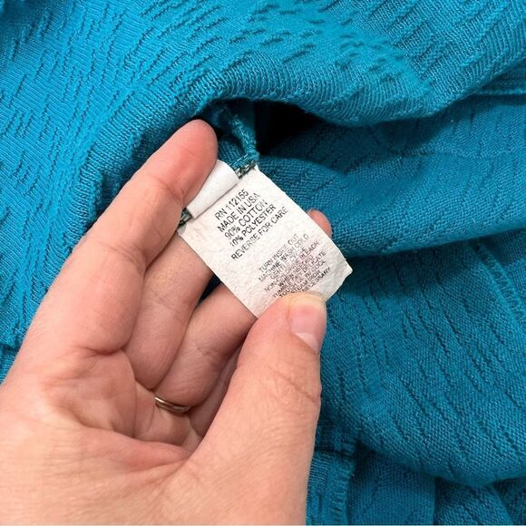 Margaret winters lagenlook art to wear colorblock sweater Women’s Size M - Picture 8 of 9